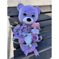 AYICIKLI KIRMIZI LALE HEDİYE KUTUSU