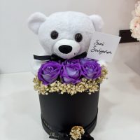 AYICIKLI GÜL BUKETİ MOR