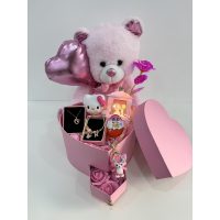 AYICIKLI PEMBE HEDİYE KUTUSU