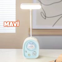 SEVİMLİ MASA LAMBASI MAVİ